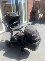 DERYAN DUO KINDERWAGEN EVY V2, Kinderen en Baby's, Kinderwagens en Combinaties, Gebruikt, Verstelbare duwstang, Ophalen, Kinderwagen