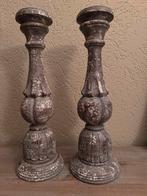 PTMD Kandelaars Set - Stoer & Landelijk, Overige materialen, 25 tot 50 cm, Ophalen of Verzenden, Zo goed als nieuw