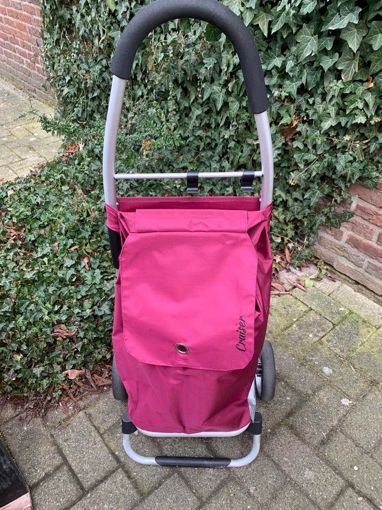Boodschappenkar merk Cruiser, Ophalen of Verzenden, Gebruikt, Rood, 30 cm of meer