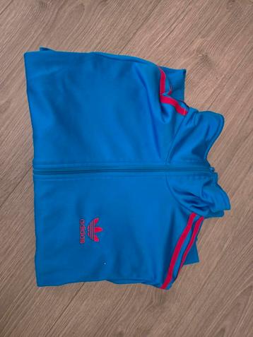 Adidas vest - blauw met roze accenten  beschikbaar voor biedingen