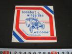 sticker Ridderkerk LEENDERT v. WINGERDEN Automaterialen, Ophalen, Zo goed als nieuw, Bedrijf of Vereniging