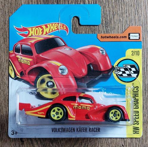 Hot Wheels VOLKSWAGER KÄFER RACER (rood), Hobby en Vrije tijd, Modelauto's | Overige schalen, Nieuw, Auto, Ophalen of Verzenden