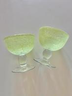 Vintage Groene IJscoupes - Set van 2, Antiek en Kunst, Ophalen of Verzenden