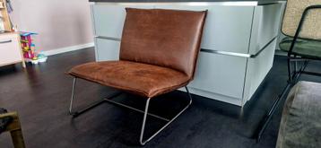 Fauteuil koperbruin beschikbaar voor biedingen