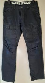 Cars Jeans worker/cargo broek zwart stone washed maat 34/32, Cars Jeans, Zwart, Ophalen of Verzenden, W33 - W34 (confectie 48/50)