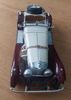 Crème/bruine Mercedes Benz van Burago, Ophalen of Verzenden, Gebruikt, Auto, Bburago