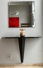 Design wandmeubel met spiegel., Ophalen, Overige materialen, Nieuw, Minder dan 150 cm