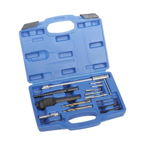 Gloeibougie Verwijder- & Schroefdraad Reparatie set, Auto diversen, Autogereedschap, Nieuw, Ophalen of Verzenden