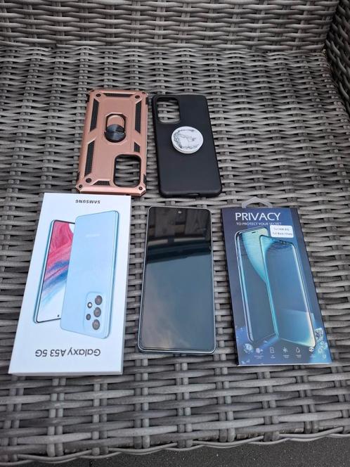 Samsung A53 lichtblauw, Telecommunicatie, Mobiele telefoons | Samsung, Zo goed als nieuw, Galaxy A, 128 GB, Zwart, Ophalen of Verzenden