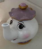 Beauty and the Beast mrs Potts theepot NIEUW uit Disneyland, Ophalen of Verzenden, Assepoester of Belle, Nieuw, Servies