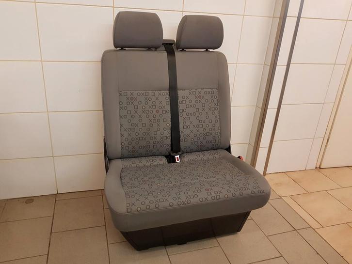VW TRANSPORTER T5 T6 BIJRIJDERSBANK 2 ZITSBANK BANK BOX BEKL, Auto-onderdelen, Interieur en Bekleding, Volkswagen, Ophalen