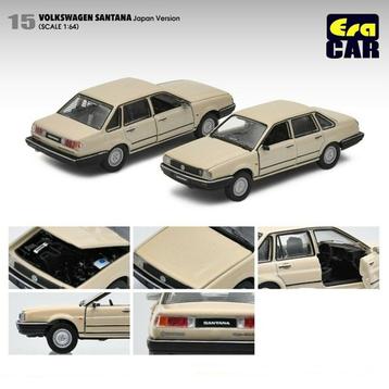 VW Volkswagen Santana van Era Car 1/64 beige Japan Version beschikbaar voor biedingen