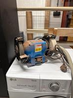 HBM Polijstmachine 150mm - Weinig Gebruikt, Ophalen, Zo goed als nieuw, Minder dan 700 watt, Werkbankslijpmachine