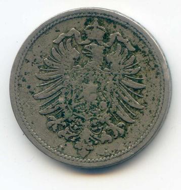 Duitsland 10 Pfennig 1875 A beschikbaar voor biedingen