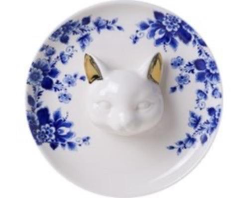 Wandborden van Hond en Kat in 3D van Heinen Delfts blauw, Huis en Inrichting, Woonaccessoires | Wanddecoraties, Nieuw, Ophalen of Verzenden