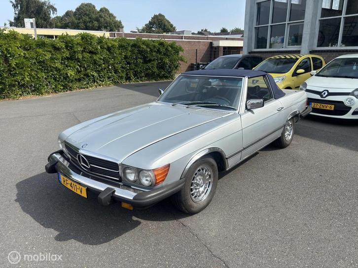 Mercedes SL-klasse 450 SL roadster 1979, Auto's, Mercedes-Benz, Bedrijf, Te koop, SL, Airconditioning, Open dak, Benzine, Cabriolet