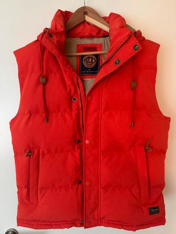 Superdry Bodywarmer Oranje - Maat XL beschikbaar voor biedingen
