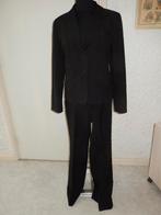 zwart pak broek + jasje mt36 Jürgen Michaelsen gevoerd zgan, Kostuum of Pak, Zwart, Ophalen of Verzenden, Zo goed als nieuw