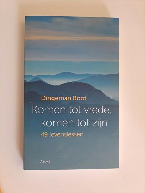 Dingeman Boot - Komen tot vrede, komen tot zijn, Boeken, Filosofie, Zo goed als nieuw, Ophalen of Verzenden