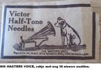 HIS MASTERS VOICE, Victor Talking Machine, zakjes naalden, Ophalen of Verzenden, Nieuw