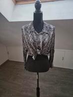 Slangenprint blousje. L, Kleding | Dames, Blouses en Tunieken, Verzenden, Zara, Maat 42/44 (L), Zo goed als nieuw