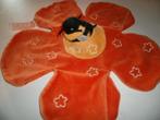 egmont toys doek oranje met bloemen wit gestikt en bij geel, Ophalen of Verzenden, Zo goed als nieuw, Overige typen