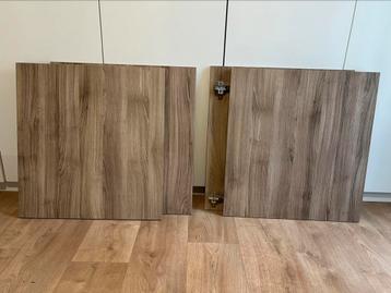 Vier kastdeuren walnoot voor Besta kast ikea beschikbaar voor biedingen