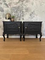 Prachtige landelijke set nachtkastjes Queen Ann, Huis en Inrichting, Slaapkamer | Complete slaapkamers, Ophalen, T, Tweepersoons