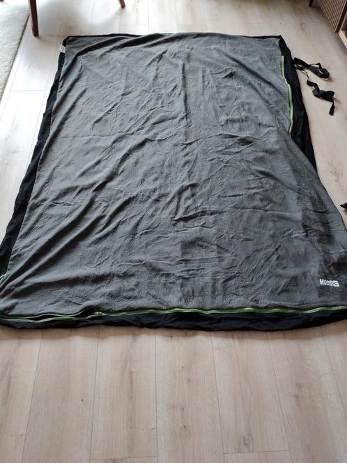Thermo cover voor 2 slaapmatten à 76 cm breed 10 cm hoog., Caravans en Kamperen, Slaapmatten, Zo goed als nieuw, Ophalen of Verzenden