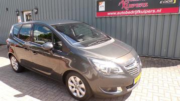 Opel Meriva 1.4 Turbo Cosmo Clima.Cruise.Lm.velgen.Leer beschikbaar voor biedingen