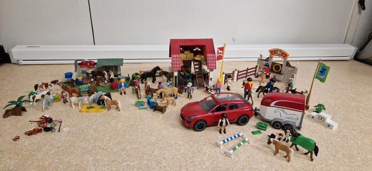 Playmobil manege., Kinderen en Baby's, Speelgoed | Playmobil, Gebruikt, Ophalen