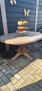 Eiken ovale  eettafel ., Huis en Inrichting, Tafels | Eettafels, Ophalen, Ovaal, 150 tot 200 cm, 100 tot 150 cm