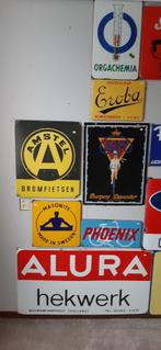 EMAILLE RECLAMEBORDEN, Ophalen of Verzenden, Gebruikt, Reclamebord