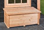 Douglas opbergkist B125 x D53 x H56 cm, Ophalen, 50 tot 75 cm, 50 tot 75 cm, Overige houtsoorten
