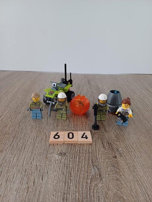 Lego City Vulkaan Starterset 60120, Kinderen en Baby's, Speelgoed | Duplo en Lego, Zo goed als nieuw, Ophalen of Verzenden
