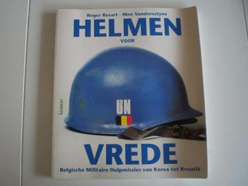 Helmen voor vrede belgische militaire hulpmissies. R. Rosart beschikbaar voor biedingen