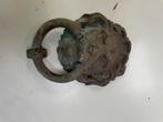 2 koperen/ bronzen deurkloppers, Antiek en Kunst, Ophalen of Verzenden