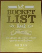 Het Bucket List boek voor ouders - Elise de Rijck, Elise de Rijck, Ophalen of Verzenden, Bucket list, Zo goed als nieuw