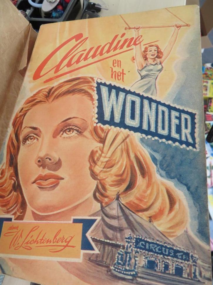 Claudine en het wonder W.Lichtenberg zeldzaam ca. 1950, Antiek en Kunst, Antiek | Boeken en Bijbels, Verzenden