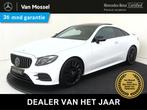 Mercedes-Benz E-klasse Coupé 200 / Panoramadak/ Night/ 20 i, Auto's, Automaat, 4 cilinders, 4 stoelen, Wit