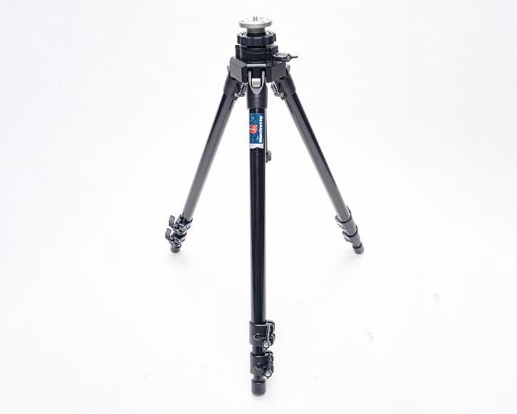 Manfrotto 055CB statief, Audio, Tv en Foto, Fotografie | Statieven en Balhoofden, Gebruikt, Driepoot, 150 tot 175 cm, Ophalen of Verzenden