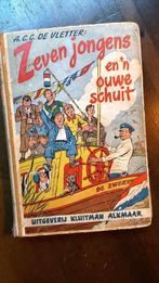 Zeven jongens en een oude schuit, Boeken, Gelezen, Fictie algemeen, A.C.C. de Vletter, Ophalen of Verzenden