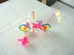 Stacie fiets met helm van Barbie vintage, Kinderen en Baby's, Ophalen of Verzenden, Zo goed als nieuw, Barbie