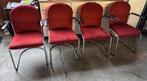 Gispen 413, Huis en Inrichting, Stoelen, Ophalen, Zo goed als nieuw, Rood