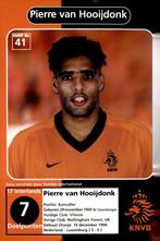 Ned. Elftal Pierre van Hooijdonk, Verzamelen, Verzenden, Gebruikt, Vitesse, Spelerskaart