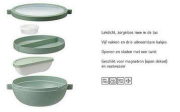 Nieuw! Mepal Bento lunch bowl beschikbaar voor biedingen