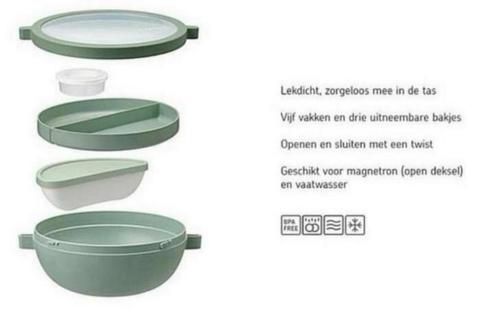 Nieuw! Mepal Bento lunch bowl, Huis en Inrichting, Keuken | Tupperware, Nieuw, Ophalen of Verzenden