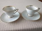 2 Kop en schotels Empire Gold Bavaria rond 1940, Antiek en Kunst, Ophalen of Verzenden