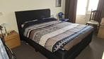 boxspring bed, Ophalen, Gebruikt, Zwart, Tweepersoons