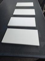 4 witte planken 20 cm x 40 cm, Minder dan 25 mm, Nieuw, Ophalen of Verzenden, Plank